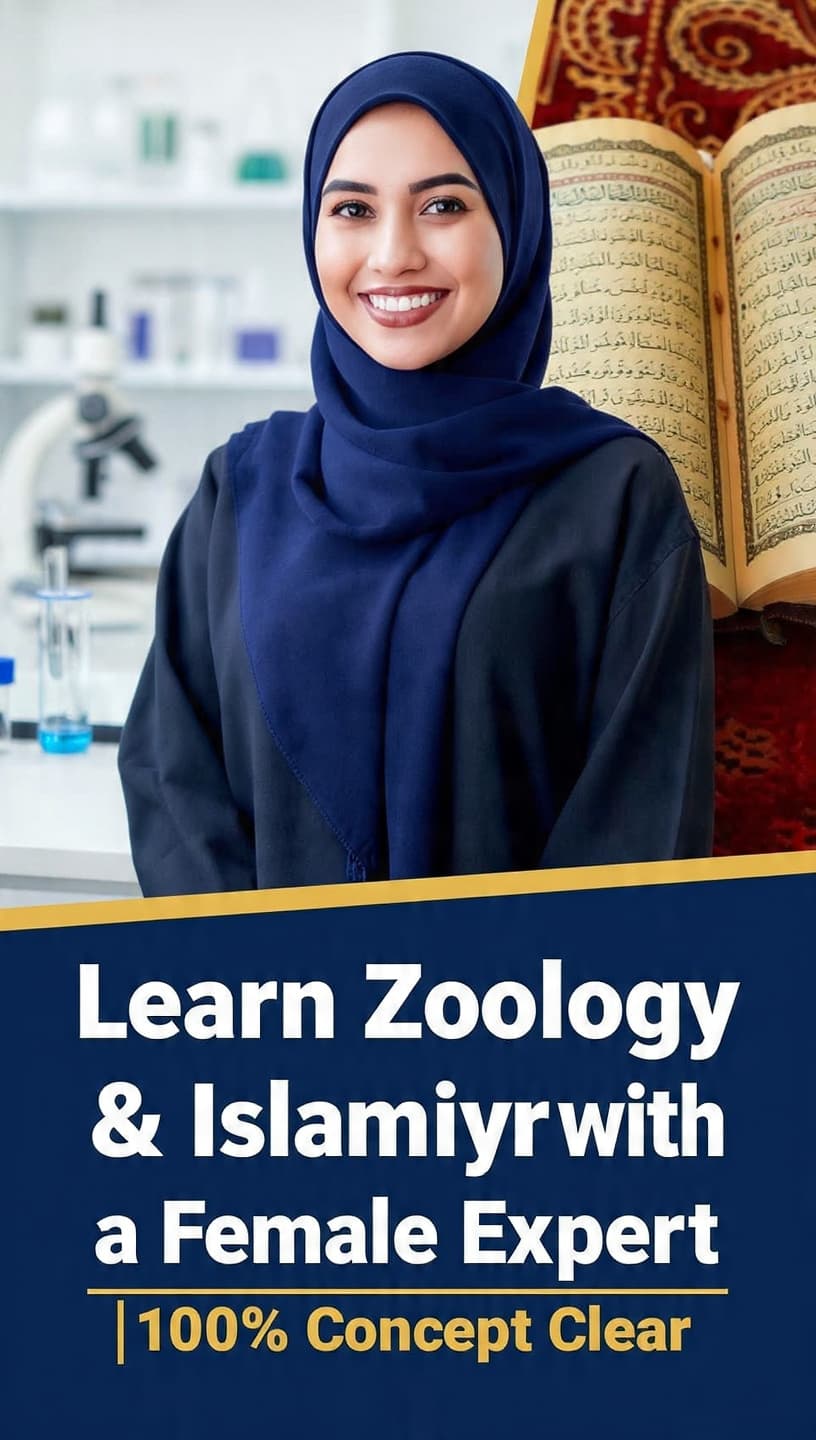 Zoology Tutor in Gujranwala | Online | Ayesha Nazir — teaching image 3